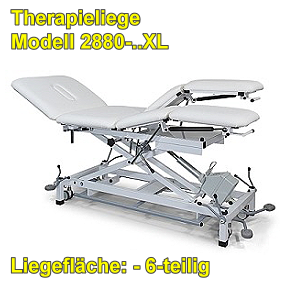 Untersuchungsliegen Therapieliege-Modell-2880-.Therapieliege elektrisch, Therapie Liege